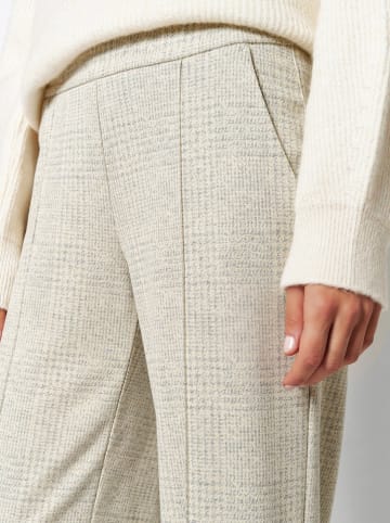 Rosner Marlenehose in Sand/ Grau
