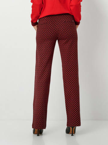 Rosner Hose "Jenny" in Rot/ Schwarz
