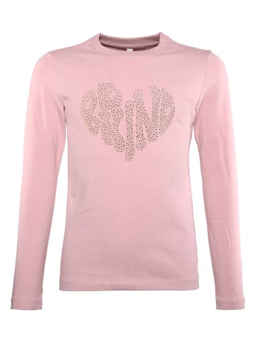 Blue Effect Longsleeve lichtroze