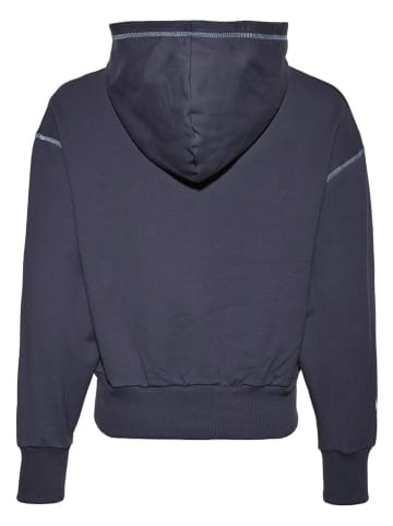 Blue Effect Hoodie in Dunkelblau