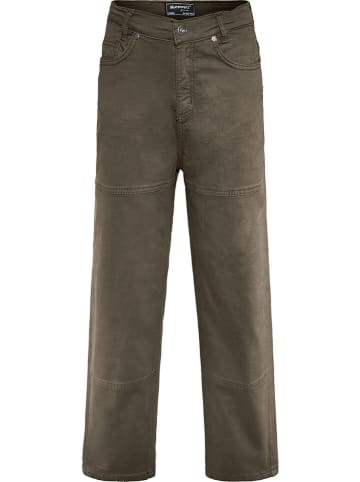 Blue Effect Hose in Khaki