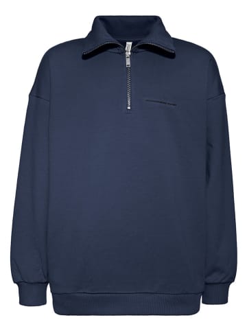 Blue Effect Sweatshirt in Dunkelblau