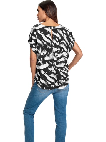 Heine Blouse zwart/crème