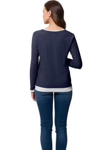 Heine Longsleeve donkerblauw