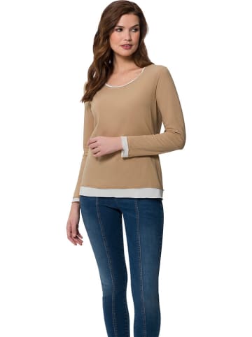 Heine Longsleeve in Hellbraun