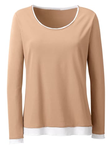 Heine Longsleeve lichtbruin