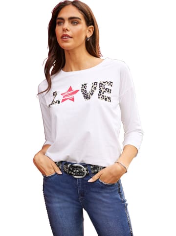 Heine Longsleeve in Weiß