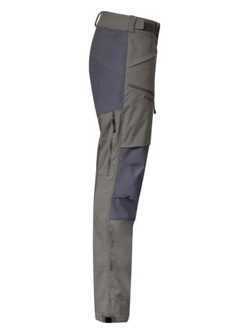 Bergans Trekking-Hybridhose "Fjorda" in Khaki/ Grau