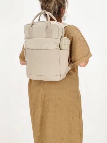 Beagles Rucksack "Kobe" in Beige - (B)17 x (H)37 x (T)10 cm