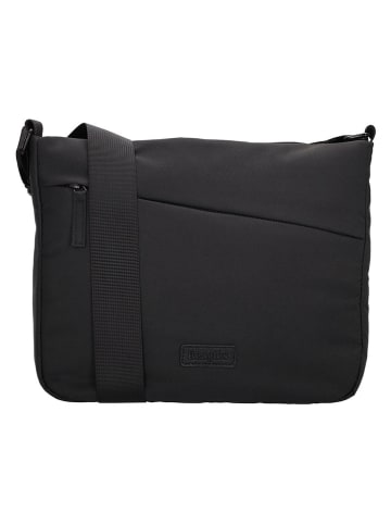 Beagles Umhängetasche in Schwarz - (B)29 x (H)21 x (T)7 cm