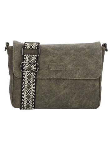 Beagles Umhängetasche in Khaki - (B)24 x (H)17 x (T)7 cm