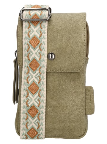 Beagles Handytasche in Khaki - (B)11 x (H)20 x (T)2 cm