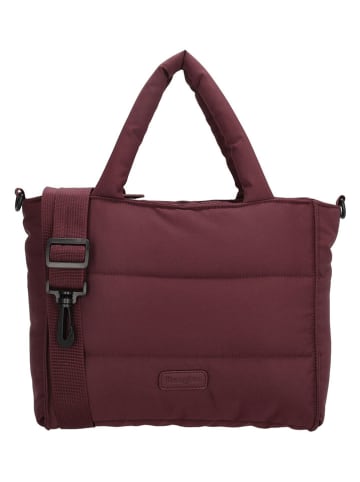 Beagles Henkeltasche in Bordeaux - (B)26 x (H)21 x (T)11 cm