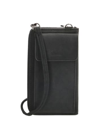 Beagles Handytasche "Rebelle" in Schwarz - (B)11 x (H)19 x (T)3 cm
