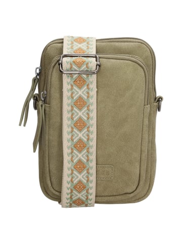 Beagles Handytasche "Malaga" in Khaki - (H)19 x (T)2 cm