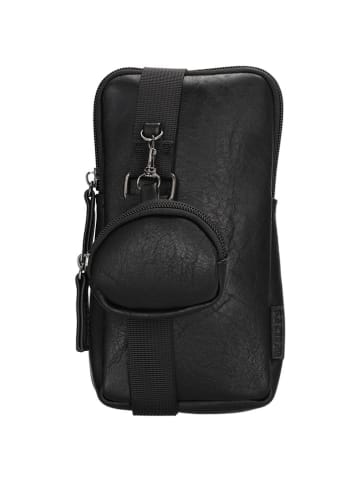 Beagles Handytasche "Ferro" in Schwarz - (B)10 x (H)20 x (T)3 cm