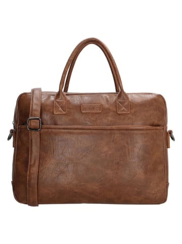 Beagles Businesstasche in Hellbraun - (B)39 x (H)28 x (T)6 cm