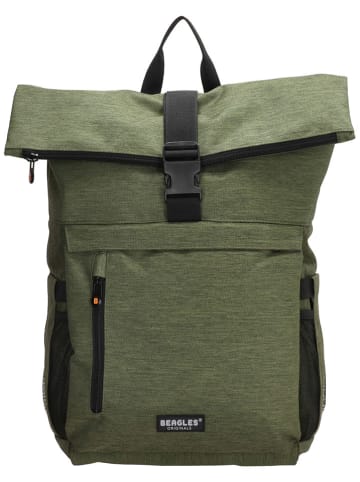 Beagles Plecak "College" w kolorze khaki - 40 x 60 x 16 cm