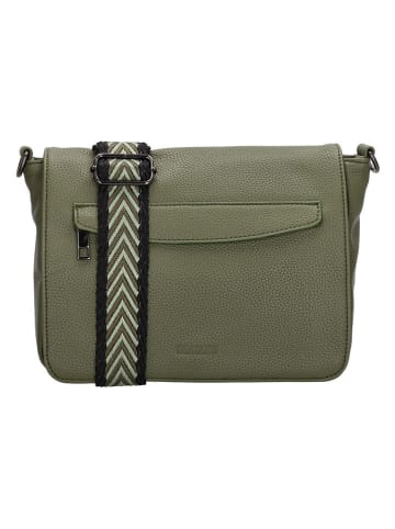 Beagles Torebka w kolorze khaki - 23 x 17 x 8 cm