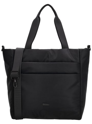 Beagles Shopper in Schwarz - (B)43 x (H)33 x (T)15 cm
