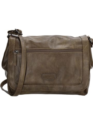 Beagles Torebka "Murcia" w kolorze khaki - 27 x 21 x 8 cm