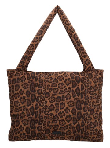 Beagles Shopper bag w kolorze jasnobrązowym - 55 x 40 x 7 cm