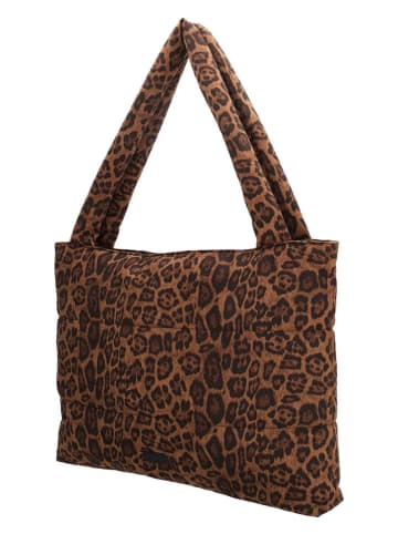 Beagles Shopper bag w kolorze jasnobrązowym - 55 x 40 x 7 cm