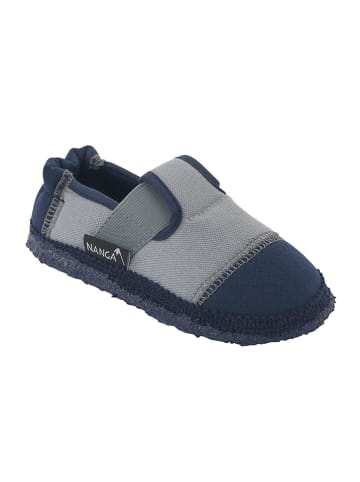 NANGA Pantoffels "Klette" grijs