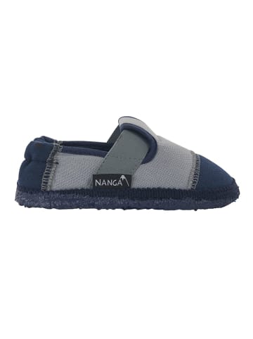NANGA Pantoffels "Klette" grijs