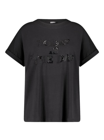 SAMOON Shirt zwart