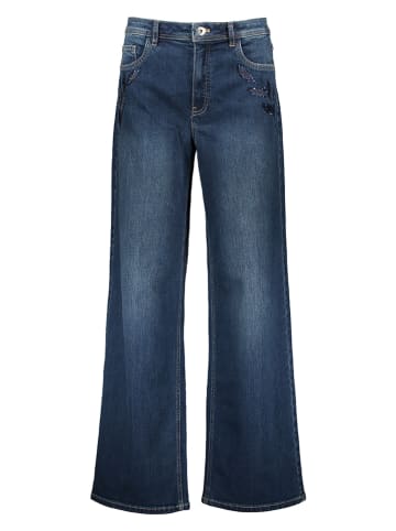 TAIFUN Spijkerbroek - comfort fit - donkerblauw