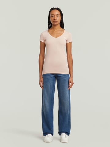 G-Star Shirt "Base V" lichtroze