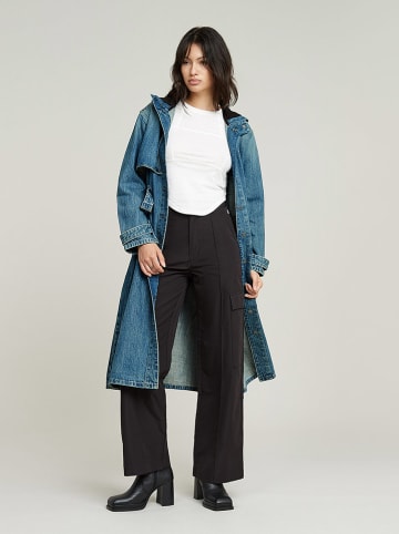 G-Star Spijkertrenchcoat blauw