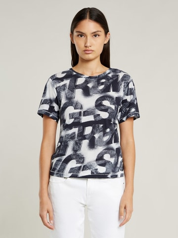 G-Star Shirt crème/zwart