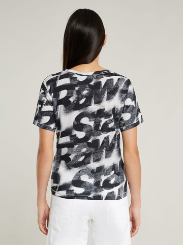 G-Star Shirt crème/zwart
