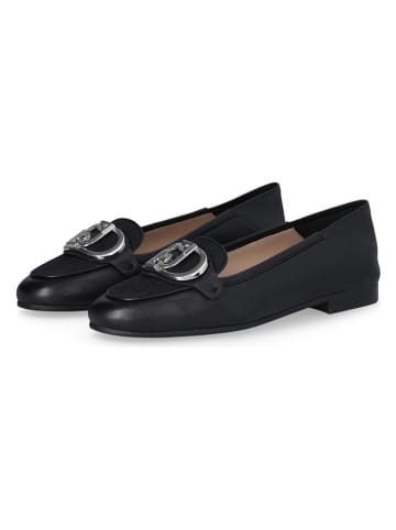 Liu Jo Leren mocassins zwart