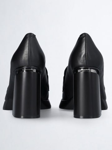 Liu Jo Leder-Pumps in Schwarz