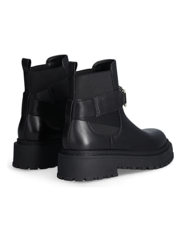 Liu Jo Leder-Boots in Schwarz