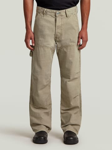 G-Star Spijkerbroek "Carpenter 3D" - loose fit - beige