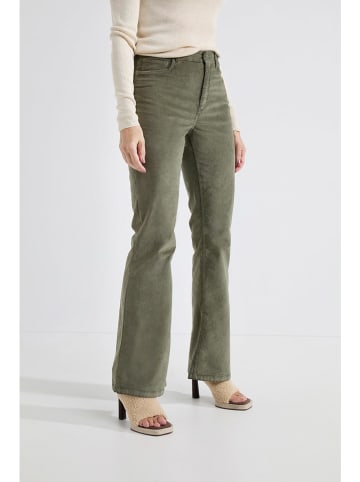 Josephine & Co Dżinsy "Alessandro" - Flare fit - w kolorze zielonym
