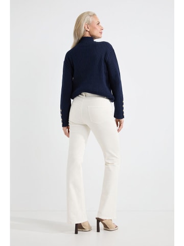 Josephine & Co Dżinsy "Alessandro" - Slim fit - w kolorze kremowym