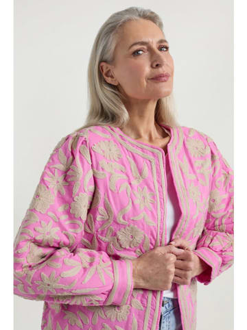 Josephine & Co Übergangsjacke "Daaf" in Rosa/ Beige