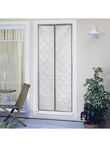 Wenko Thermo-Türvorhang in Grau - (L)200 x (B)80 cm