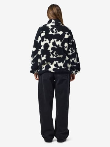 Noisy may Fleece vest zwart/wit