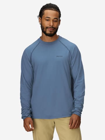 Marmot Functionele longsleeve "Windridge" blauw