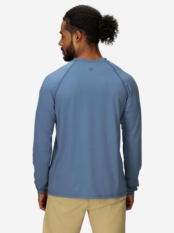 Marmot Functionele longsleeve "Windridge" blauw