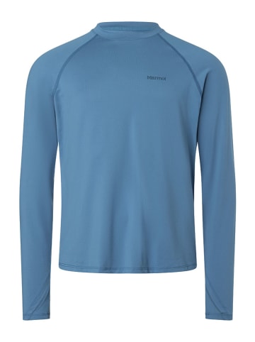 Marmot Functionele longsleeve "Windridge" blauw