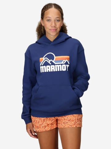 Marmot Bluza "Coastal" w kolorze granatowym