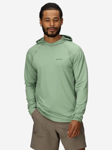 Marmot Bluza "Windridge" w kolorze zielonym