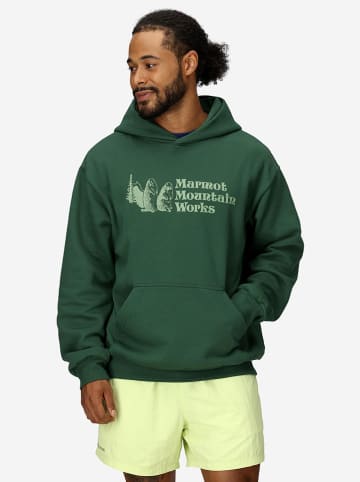 Marmot Hoodie groen